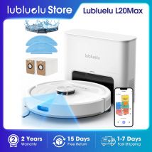 Lubluelu L20Max Selbstentleerender 3-in-1-Roboter-Staubsauger – 6000 Pa Saugleistung, LiDAR-Navigation, großer Staubbeutel, freihändig, 120 Minuten Laufzeit
