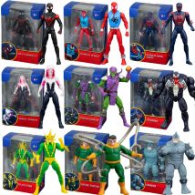 ZD Originale Spider Man 4 pollici VERDE GOBLIN Dottore Polpo VENOM Action Figures MILES GWEN ELECTRO SCARLET SPIDER 2099 RHINO Giocattoli