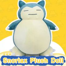 30cm/50cm Pokemon Cartoon Snorlax Plush Toy Anime Movie Pocket Monster Soft Stuffed Animal Game Doll For Christmas Gift