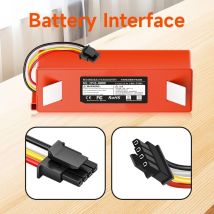 Roborock Akku für S4 Max S5 Max S6 MaxV S7 MaxV T6 Q5 Q7 Max E25 E35 Xiaomi Mijia 1C 1S wiederaufladbarer Li-Ion
