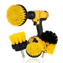 3 pz/set spazzola elettrica per Scrubber Kit spazzola per trapano spazzola per pulizia rotonda in