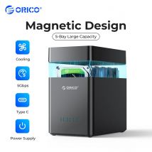 Orico 5 bay das 3,5 Zoll Festplatten gehäuse USB 3,0 zu Sata externes Festplatten gehäuse für 3,5