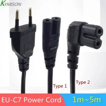 Cavo di alimentazione CA da UE a IEC 320C C7 Schuko CEE7/16 a C7 Firgure 8 Cavo di alimentazione per Samsung Philips Sony TV LED 3m/5m