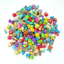 100 teile/los Müll Mini Action Figure Verpackung Grossery Rotten Bin Monster Gang Squishy schleim Spielzeug Nette 3D Sammlung