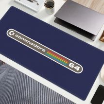 Commodore 64-Mauspad, rutschfest, Lockedge, für Büro, Studenten, Gaming, verdicktes großes Schreibblock-Kissen