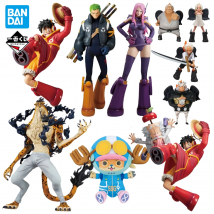 Auf Lager Original Ban presto Ichiban Kuji ein Stück Eierkopf Ruffy Zoro Bonney Lucci Chopper Figur Anime Modell echtes Box spielzeug