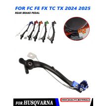 Motorcycle Forged Aluminum Rear Brake Pedal Lever For Husqvarna FC FE FX TC TX 125 250 300 350 PRO 450 2024 2025 Accessories