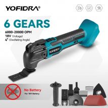 Elettrico Oscillante Multi-Strumenti Brushless Velocità Variabile Rinnovatore FAI DA TE per la casa Strumento di Potere Per Makita 18V Batteria Spille
