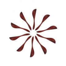 10Pcs Wood Butter Knives Set Eco Friendly Flat Spreaders for Butter Jam Cream Kitchen Tools Wood Bread Knives