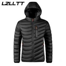 Neue Herbst Winter Männer Warme Wasserdichte Parkas Jacke Mantel Herren Mit Kapuze Casual Marke Winddicht Dicke Outwear Hut Parkas Jacke Männlich