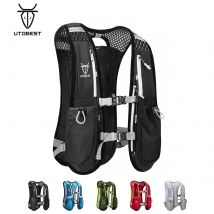 UTOBEST Trail Running zaino 5L gilet di idratazione ultraleggero pacchetto funzionale traspirante per maratona ciclismo escursionismo