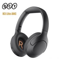 QCY H3 Lite ANC Cuffie wireless Bluetooth 5.3 Cancellazione attiva del rumore Cuffie over-ear Driver da 40 mm Auricolari audio HiFi