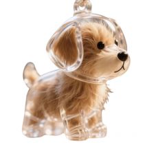 27 Style Clear Pet's Dog Fur Container Puppy Hair Memorial Keepsake Capsule DIY Pendant Keychain Decor Pet Lovers Home Display G