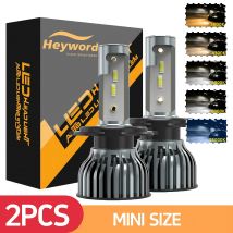 Heyword 22000lm 160W 1860 CSP chip 3000k/4300k/6000k/8000k Auto LED Faro h4 h7 h1 Fari a LED 9005 H7 h9 h11 ha condotto la luce