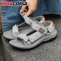 Sommer klassische Herren Sport Laufsandalen leichte Freizeit Strandschuhe offene Zehen atmungsaktive Wanderschuhe flache Outdoor Sandal