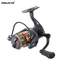 DEUKIO Spinning Angelrolle Keine Lücken 3+1 Edelstahl Kugellager CNC Spulengriff 5,2:1 Übersetzungsverhältnis 12 kg Max. Zugkraft Salzwasser