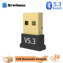Ricevitore adattatore USB Bluetooth 5.3 Bluetooth 5.1 Trasmettitore dongle audio Bluetooth Adattatore USB wireless per computer PC portatile