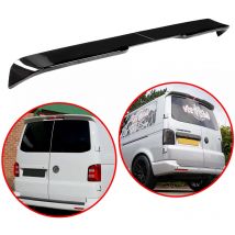 Für VW Volkswagen Transporter T5 T5.1 T6 T6.1 2-teiliges ABS-Auto-Heckspoiler, glänzend schwarz oder Carbonfaser-Look, Body Kit