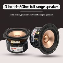 30W 3 pollici unità driver altoparlante frequenza completa altoparlante febbre HIFI metallo ceramica alluminio bacino amplificatore audio domestico altoparlanti