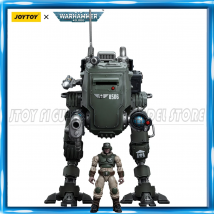 JOYTOY-figura de acción Warhammer 40k 1/18, modelo militar de Anime Astra Militarum Cadian armmured Sentinel, en STOCK