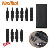 NexTool Bit Kit Set AS2 Screwdriver Bit Set for NexTool Pocket Tools E1 Flagship Captain Hand Tools Multi-tool Outdoor Repairs