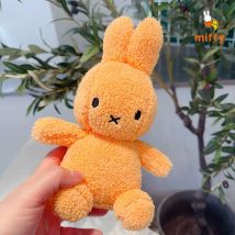 Kawaii Miffy Plush Doll Multiple Styles Creative Cartoon Stuffed Toy Dopamine Cuddly Home Decoration Anime Accessories Girl Gift
