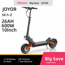 Joyor S8-SZ Scooter elettrico 600W * 2 Motore 48V26Ah Batteria 10 pollici Pneumatico E-Scooter Velocità massima 55 km/h Doppi freni idraulici EScooter