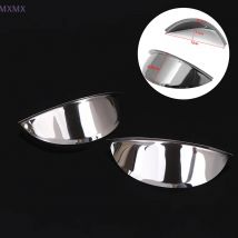 5,75 Zoll / 7 Zoll Universal Chrom Metall Roller Scheinwerfer Regenschutz Für Cafe Racer Motorrad Front Lampe Visier