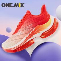 ONEMIX 2025, neue Marathon-Männer, atmungsaktive, rutschfeste, stoßdämpfende Paar-Schuhe für Damen, Springseil-Turnschuhe, luftgepolsterte Laufschuhe