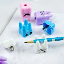 20 teile/los Kreative Zahn Geformt Bleistift Spitzer Einzigen Loch Spitzer Zahnarzt Kinder Kinder Geschenk Student Schreibwaren