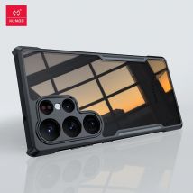 Xundd dla Samsung Galaxy S23 S24 Ultra Case dla S25 S23 S22 Plus S21 Ultra FE Airbag Shockproof Shell PC&TPU Back Clear Cover