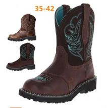Frauen Goth Cowboy Stiefel Bestickt Mid-kalb Einzigen Boot Mesh Futter Komfort Booties Frau Runde Kappe Retro Western Botas mujer