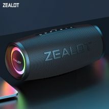 ZEALOT-S56 Głośnik Bluetooth o mocy wyjściowej 40 W Głośnik Bluetooth z doskonałym wykonaniem basów IPX6 Wodoodporny Camping Outdoor