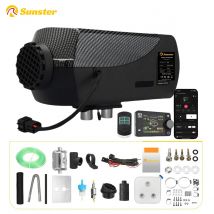 8KW 12V&24V Diesel Air Heater bluetooth App & Remote Control w/Auto Altitude Adjustment Car Heater for RV Trailer Camper Van