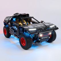 LED-Licht-Set für Audi RS Q e-tron 42160, Auto-Bausteine, Ziegel, pädagogisches DIY-Spielzeug, Lampen-Set, kein Modell
