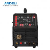 ANDELI-máquina de soldadura semiautomática, 110/220V, MIG/impulso/TIG/MMA/CUT/frío/aluminio, soldadura de Gas/soldador multiproceso sin Gas