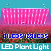 LED Plant Grow Fill Light Full Spectrum Quantum Board Hydroponic Panel Lamp Growth Box illuminazione per coltivazione in serra 110V/220V