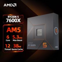 AMD RYZEN 5 7600X Versione scatola Brand New CPU Processore da gioco AMD R5 7600 6-Core 12-Thread