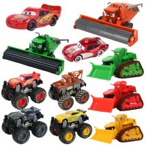 Samochody Disney Pixar Auta Zygzak McQueen Mater kombajn Frank 1:55 Odlewany Metalowy Model Samochodu Zabawka Prezent Urodzinowy dla Dzieci