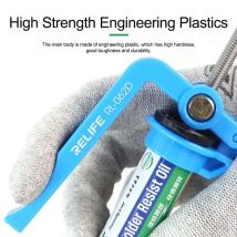 RELIFE RL-062D Arbeitsersparnis 5-10CC Neue Lotpaste Booster UV Solder Maske Tinte Schweißen Öl Drücker für Motherboard Reparatur Werkzeuge