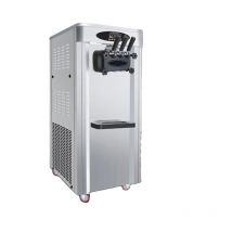 Automatic Three Flavor Ice Cream Machine For Commercial Fruit Sundaes Sold In Pakistan