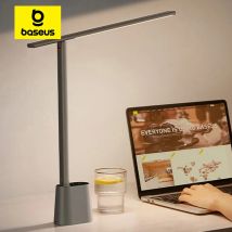 Baseus Lampa biurkowa LED Ochrona oczu Możliwość przyciemniania Światło biurowe Składana lampa