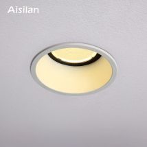 Aislian Recessed Home Vollspektrum tiefes blendfreies, kein Hauptlicht, Wohnzimmerbeleuchtung, LED-Downlight