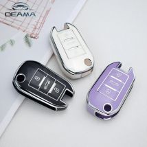 TPU Caso Chiave Dell'automobile Della Copertura A Distanza Per Peugeot 208 308 T9 508 2008 Per Citroen C4 Per Opel Corsa Crossland X Accessori Auto
