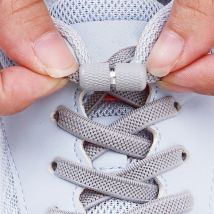 Metal Capsule Buckle Shoelaces without ties Sneaker Flats Elastic Laces Kids Adult Quick Lace On/Off Shoelace 1Pair/2Pair