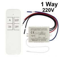 QIACHIP 1/2/3 Weg EIN/AUS 220V Fernbedienung Schalter Lampe Licht Digitale Drahtlose Wand Fernbedienung Schalter empfänger Sender