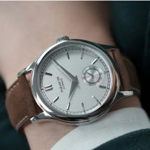 FARASUTE Herren-Mechanische Uhr, 39 mm, automatische Armbanduhr, 5 Bar, wasserdicht, Saphirspiegel, kleines Sekundenzifferblatt