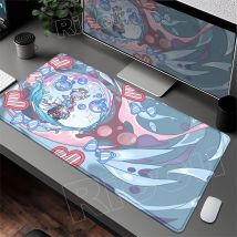 HD Fontaine Character Mousepad Sigewinne Furina Genshin Impact Non-slip Rubber Laptop Gaming Mouse Pad Anime 900x400mm Desk Mats