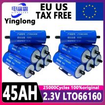 4-36pcs originale yinlong 2.3v 45ah titanato di litio lto Batteria 10c FAI DA TE 12V 24V Barca Elettrica Altoparlante Solare Auto batteria di alimentazione