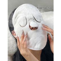 Heißes Kompressentuch mit hängendem Ohr, weiches, hautfreundliches Dampfheizung, kaltes, heißes Kompressengesichtstuch, nasse Kompresse, Bewässerung, Gesichtstuch